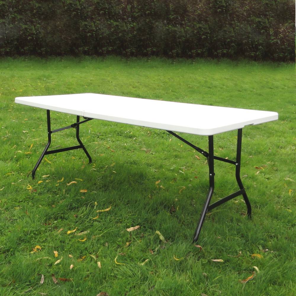 Table rectangulaire pliante 183 X 74 cm (6/8 personnes) - Falaise réception