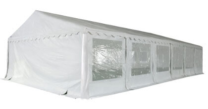 Chapiteau 6x12m PVC Barnum Tente Tente de jardin tente brasserie XXL-hauteur blanc nouveau 